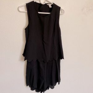 H&M jumpsuit black Size:38